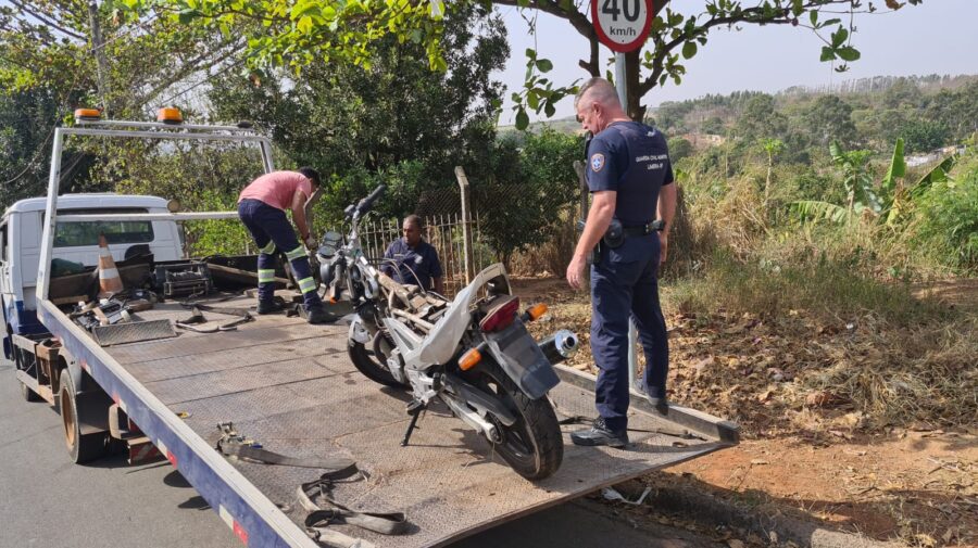 Motocicleta Furtada Em Rio Claro Localizada Pela Gcm De Limeira