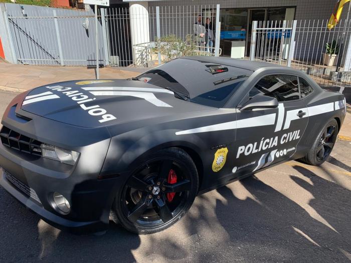 Polícia gaúcha transforma Chevrolet Camaro em viatura