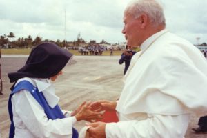 Santa Dulce dos Pobres e São João Paulo II