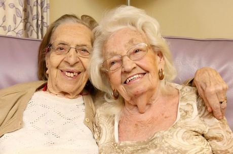 Olive e Kathleen são amigas há quase 80 anos