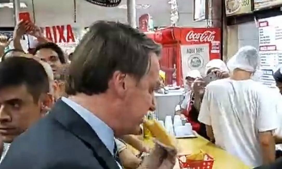 Jair Bolsonaro - Pastel Feira
