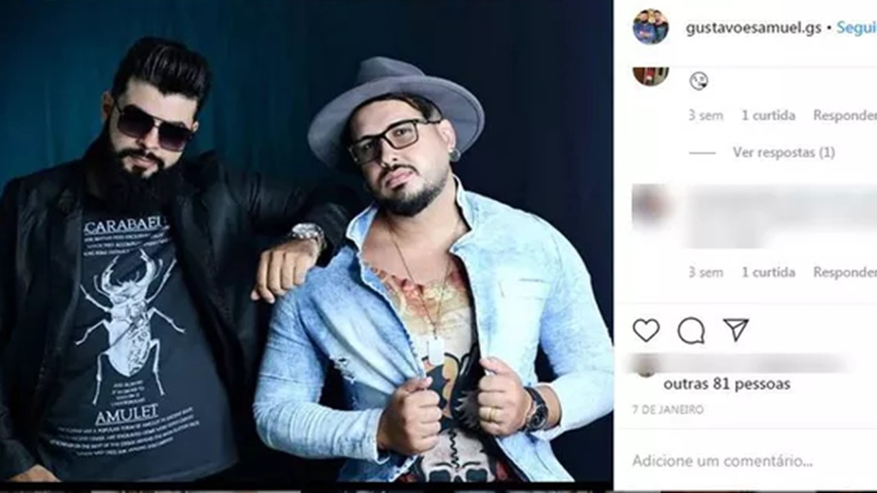 Dupla Gustavo e Samuel — Foto: Instagram/Reprodução