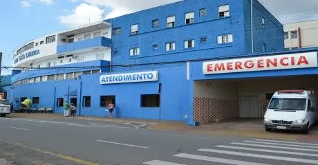Fachada do Hospital Santa Casa.