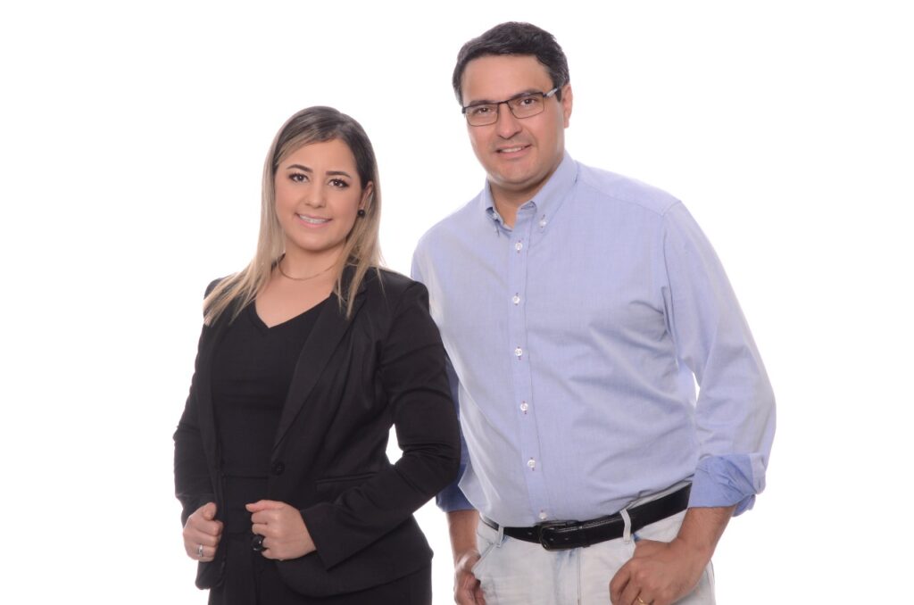 Adriana Maçal e Eliseu Daniel dos Santos