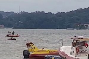Bombeiros encontram corpo de vítima afogada em rio no litoral de SP