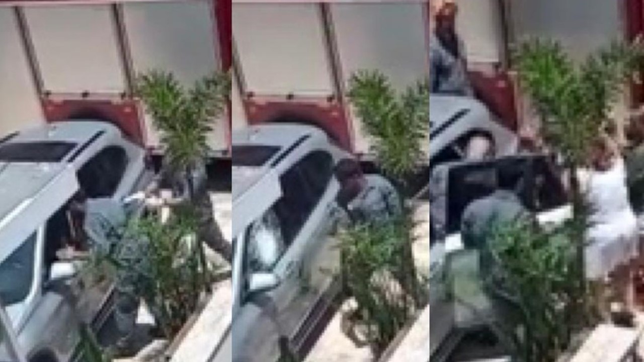 Bombeiros salvam bebê preso em carro blindado em Jundiaí