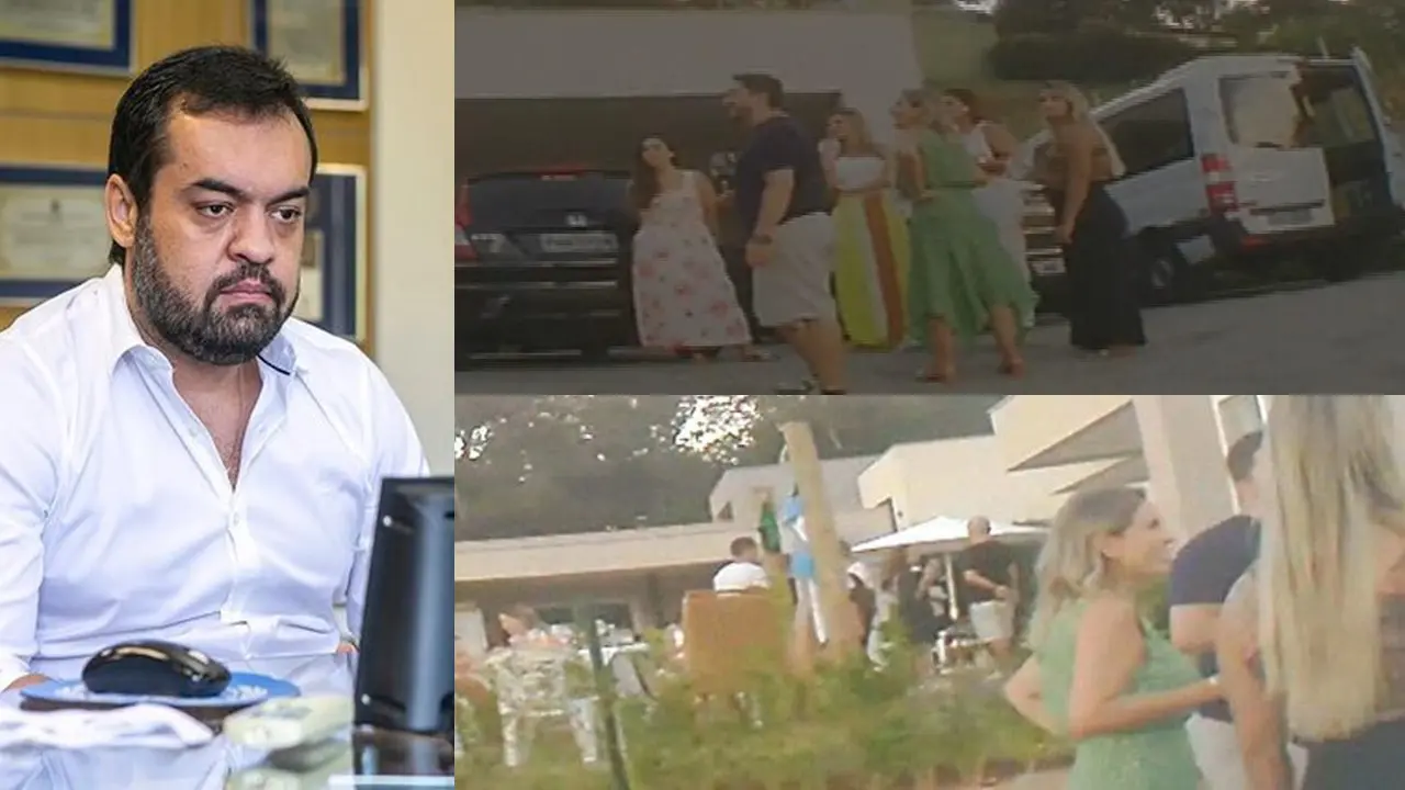 Governador do RJ oferece festa de aniversário durante pandemia