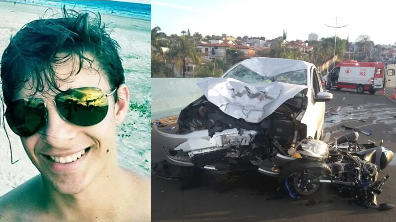 Morre motociclista de 27 anos que bateu de frente com veículo em viaduto de Limeira