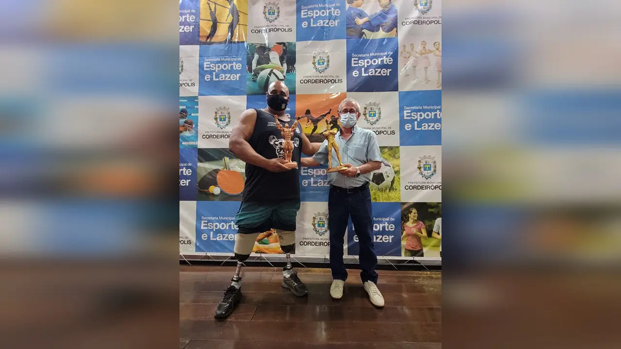 Para-atleta Cordeirópolis