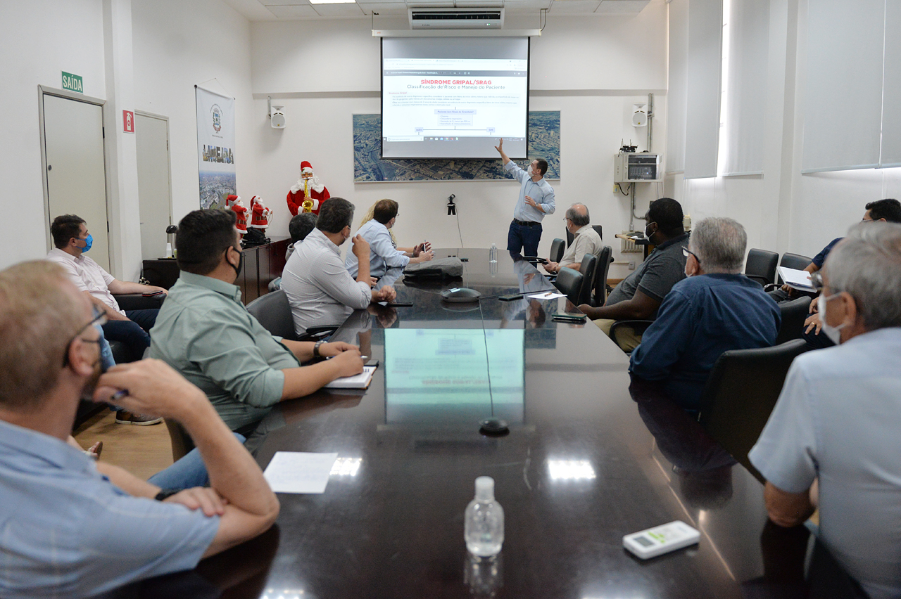 Grupo técnico da Prefeitura de Limeira discute monitoramento de casos de gripe após alta na procura por hospitais