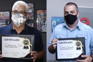 Estereosom e Carlos Gomide recebem prêmio 'Os Melhores de Limeira'