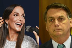 Fãs xingam Bolsonaro, e Ivete Sangalo pede para gritarem mais alto