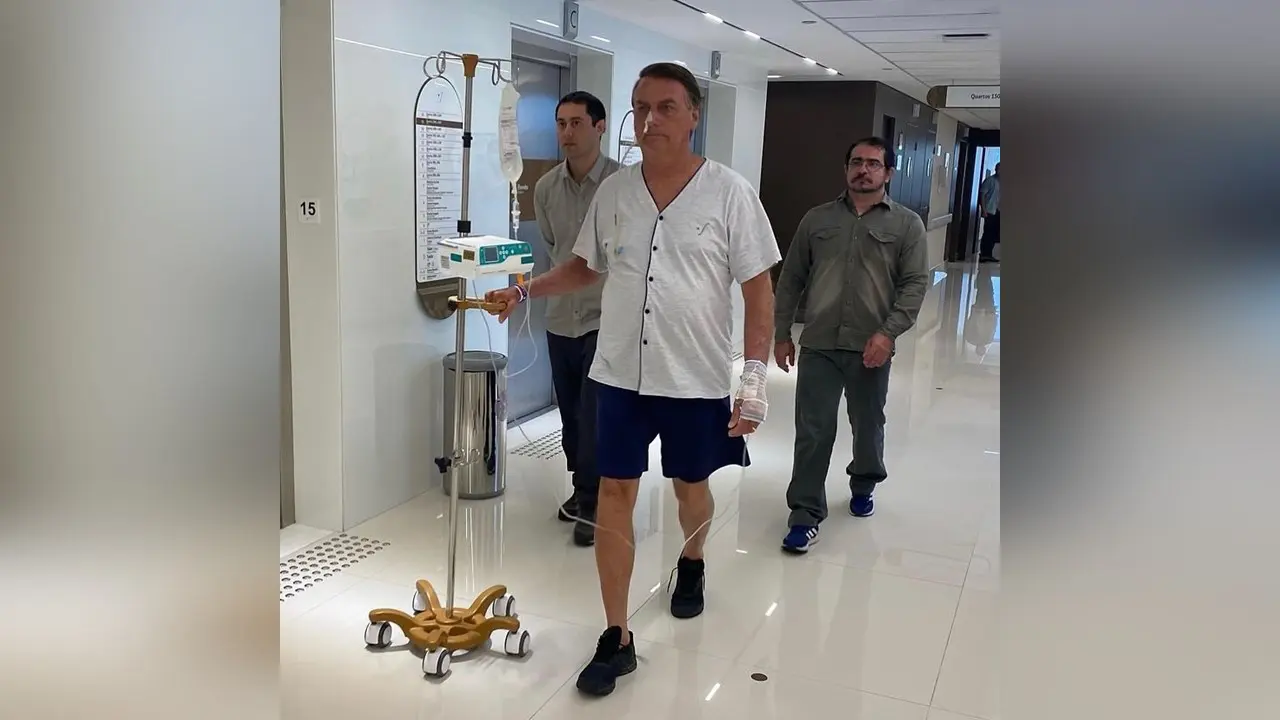 Presidente tem melhora clínica, diz boletim médico