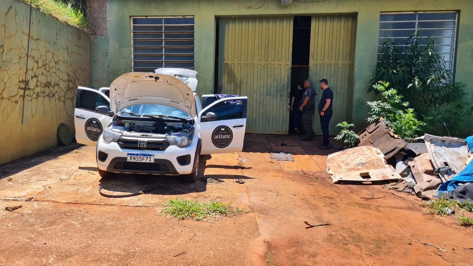 GCMs de Limeira e Cordeirópolis identificam desmanche de veículos na zona rural