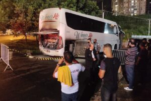 Ônibus de torcida da Inter de Limeira é atacado por torcedores da Ponte Preta durante jogo em Campinas