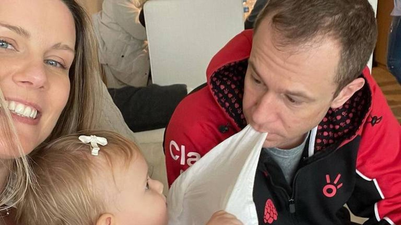 Tiago Leifert e Daiana Garbin revelam que filha tem câncer nos olhos
