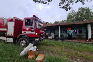GCM e Corpo de Bombeiros contém incêndio na zona rural de Limeira