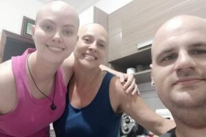 Moradora de Cordeirópolis comemora última quimioterapia e família prepara surpresa