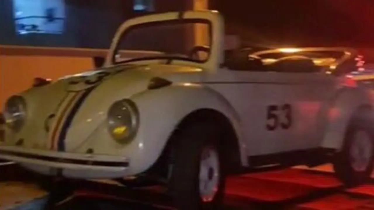 Mini-Fusca de menina de 7 anos é guinchado pela polícia em SC