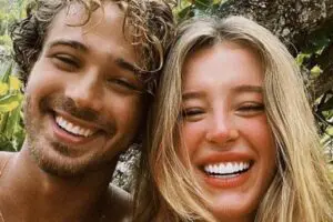 Duda Reis assume namoro com André Luiz Frambach, ex de Larissa Manoela