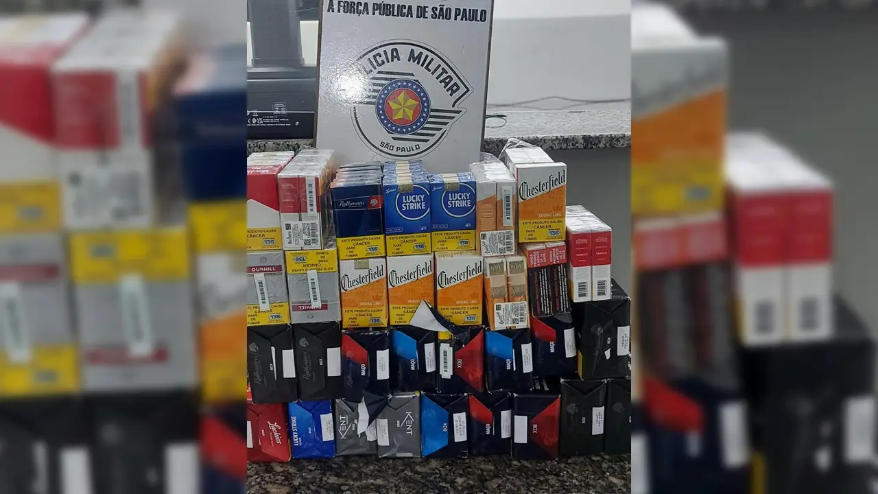 Homem é preso após furtar mais de 200 maços de cigarro de supermercado
