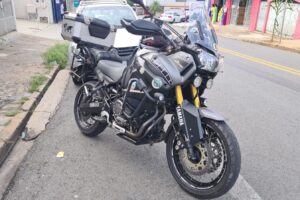 Homem é flagrado pela Muralha Digital dirigindo moto de R$ 80 mil roubada em Limeira