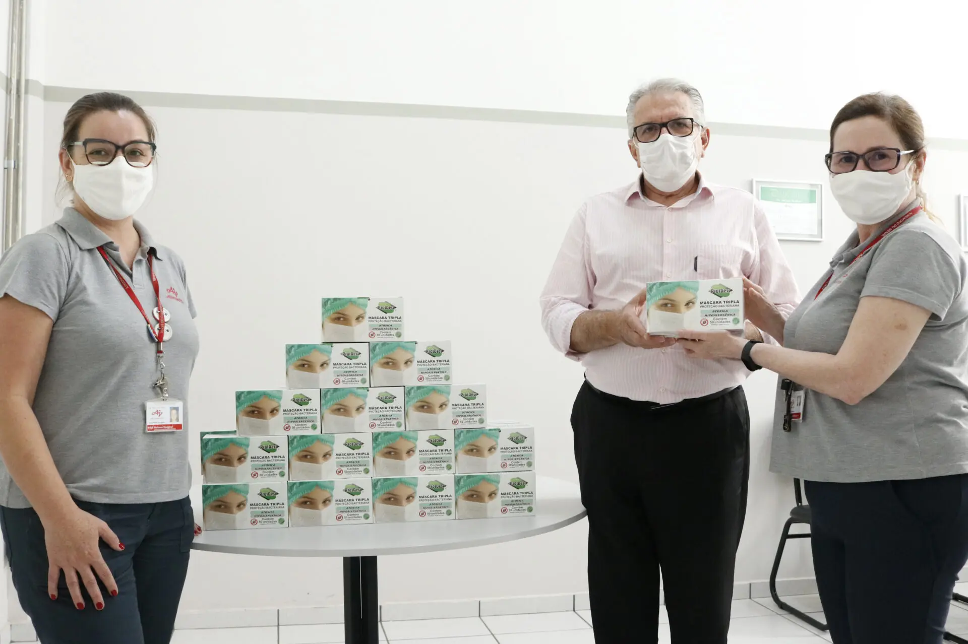 Secretaria de Saúde de Limeira recebe doação de 30 mil máscaras