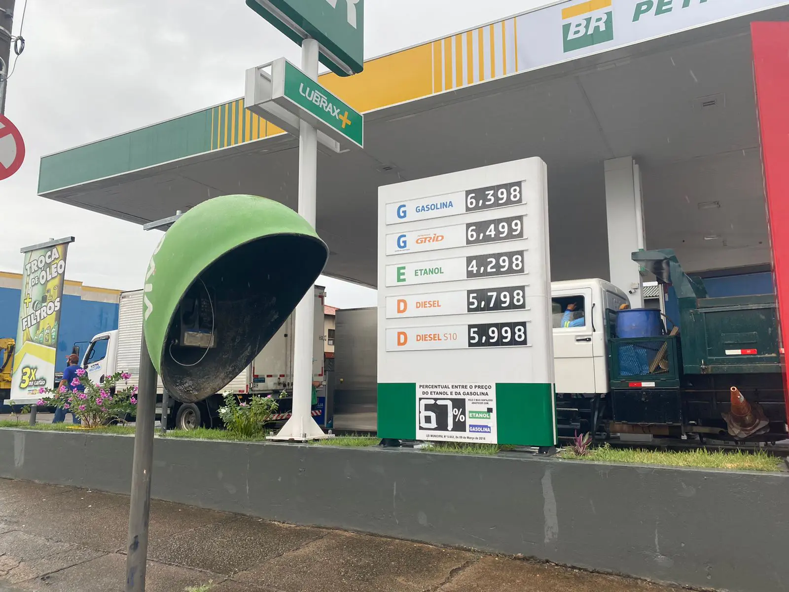 Após aumento nos preços de combustíveis, postos de Limeira amanhecem sem filas nesta sexta-feira (11)