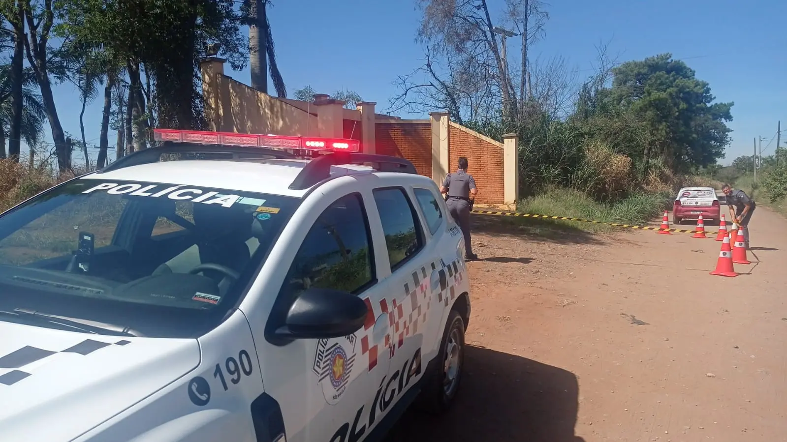 Dono de chácara é baleado em tentativa de roubo no Palmeira Real, em Limeira