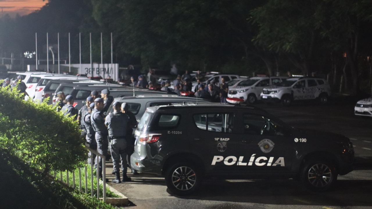 Forças de segurança cumprem mandados de busca e apreensão de procurados da Justiça e foragidos em Limeira