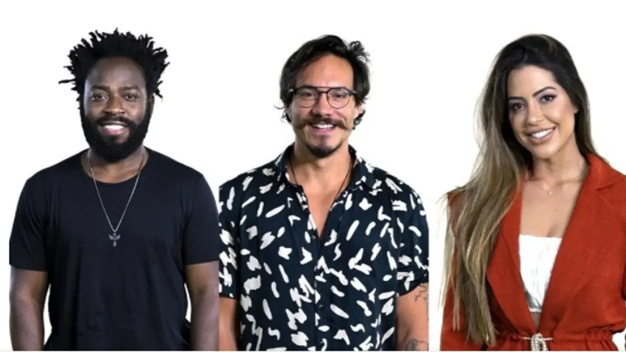 DG, Eliezer e Laís estão no Paredão do BBB 22