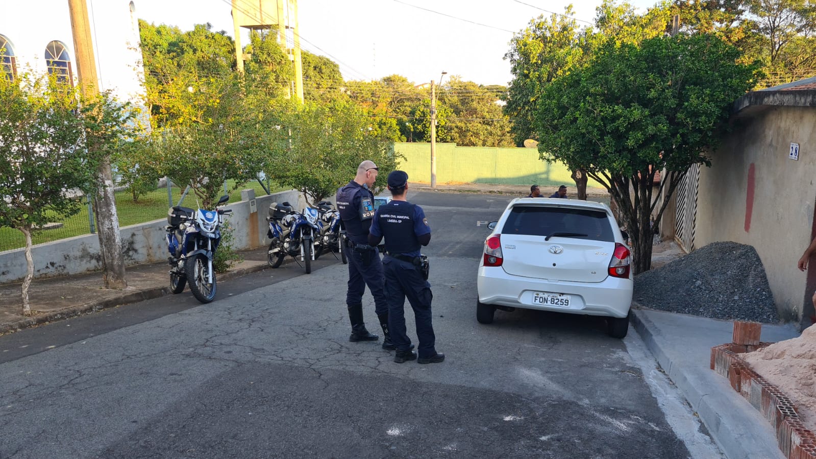 Carro roubado há dois dias é recuperado pela GCM na Vista Alegre, em Limeira