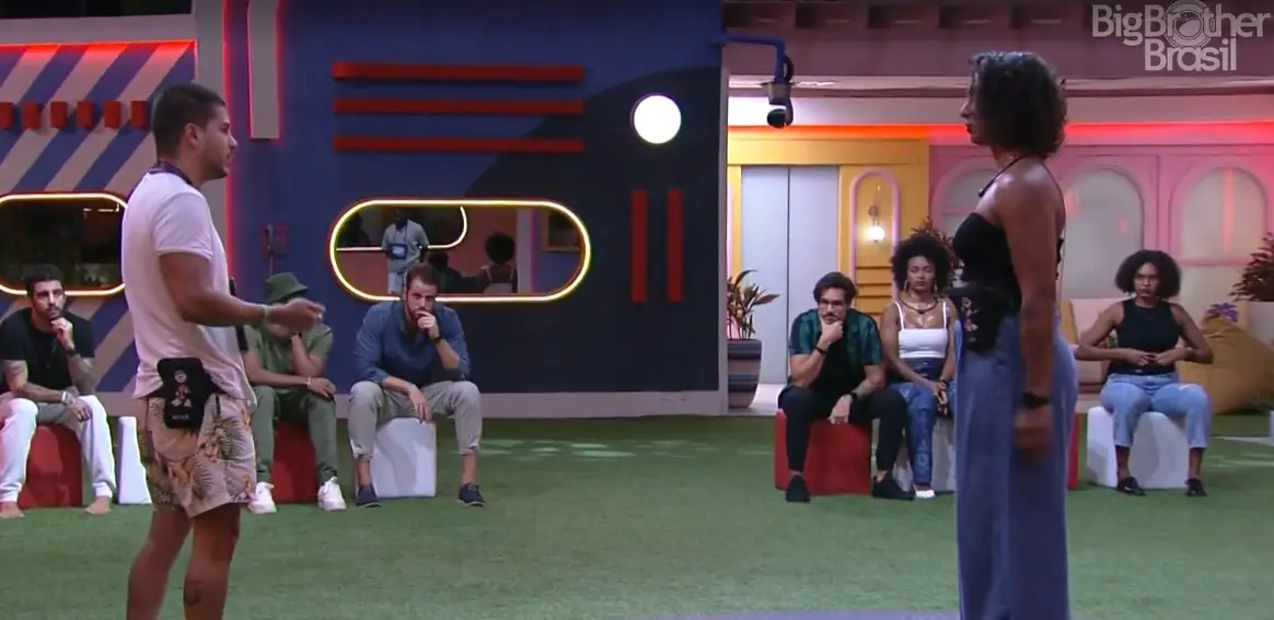 Linn critica Arthur por brother não ter celebrado sua liderança no BBB 22