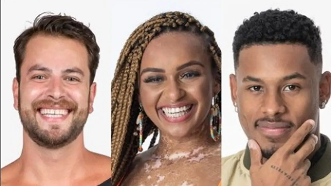 Gustavo, Natália e Paulo André estão no Paredão do BBB 22