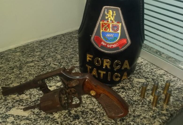 PM localiza arma em casa no Jardim Aeroporto, em Limeira