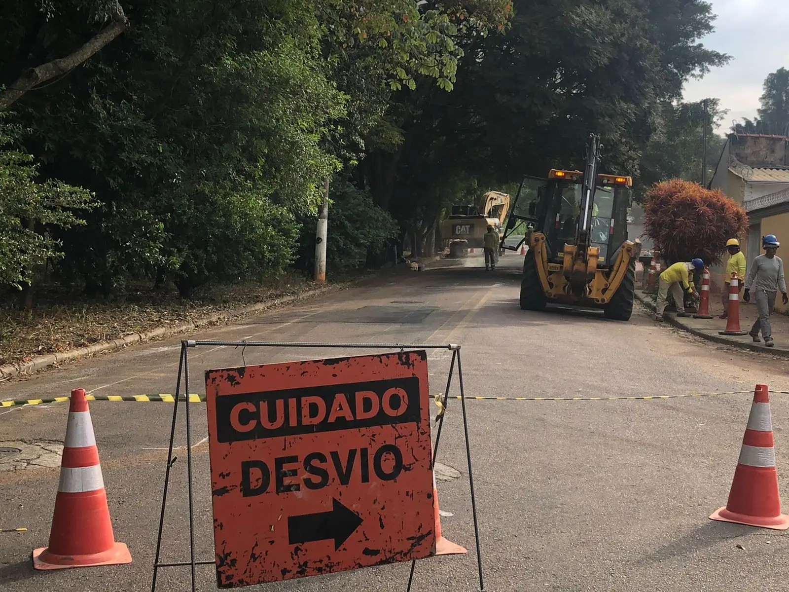 Obra da BRK Ambiental interdita parcialmente vias
