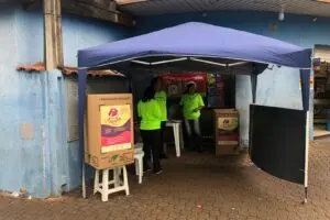 Drive-thru da Campanha do Agasalho vai ao Nossa Senhora das Dores, em Limeira