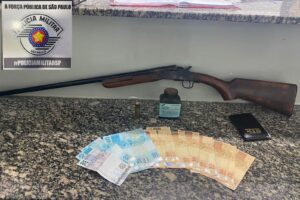PM apreende duas armas no final de semana em Limeira