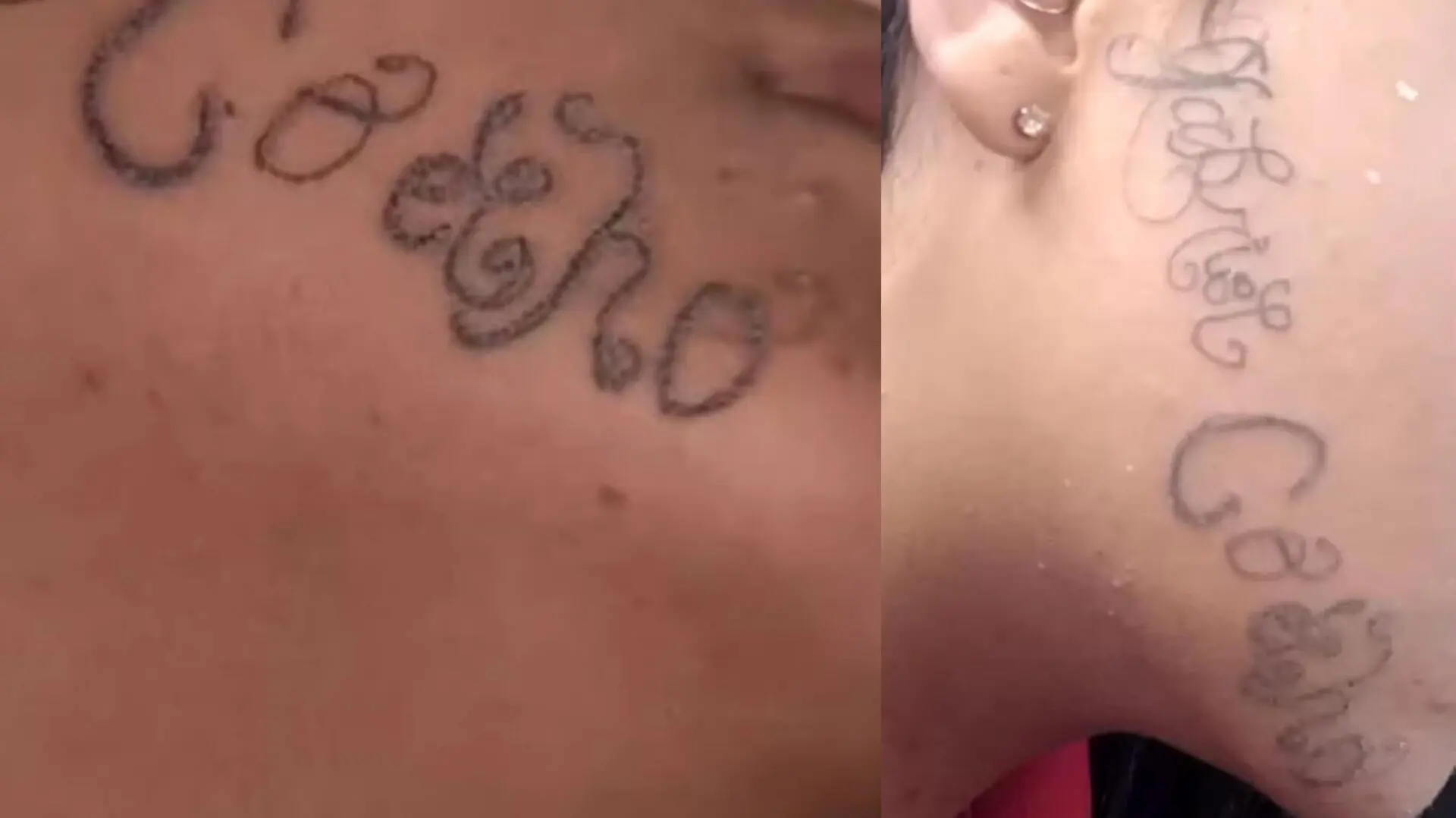 JOVEM TEM ROSTO TATUADO