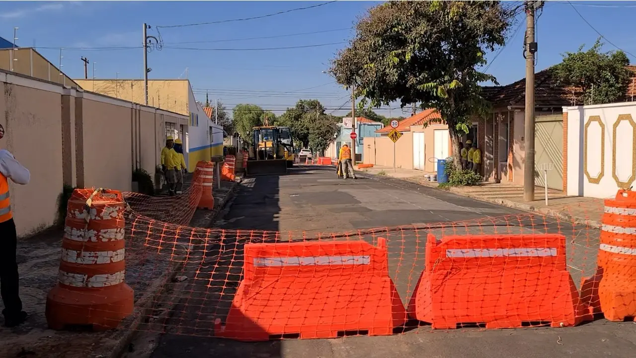 Obras de adutora Mercedes-Gino avançam para a Rua Farmacêutico Jacob Fanelli, a partir desta quinta (5)
