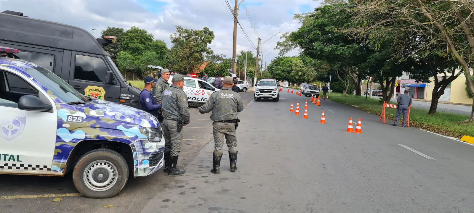 Operação Sufoco começa na região do Ernesto Kühl com participação da PM e GCM de Limeira