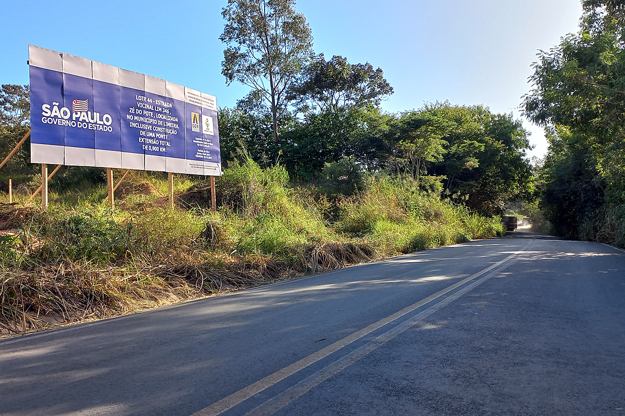 A Prefeitura de Limeira anunciou que vai começar a pavimentação e a construção de uma ponte na Estrada Municipal José Pereira do Prado, conhecida como "estrada do Zé do Pote", no Bairro dos Pereiras