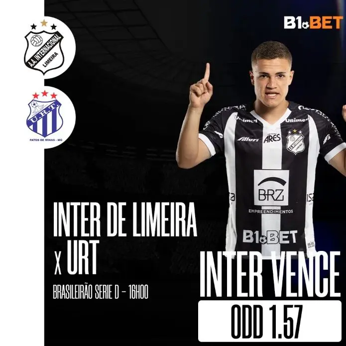 Inter de Limeira enfreta o URT-MG logo mais às 16h