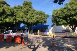 obras adutora Limeira