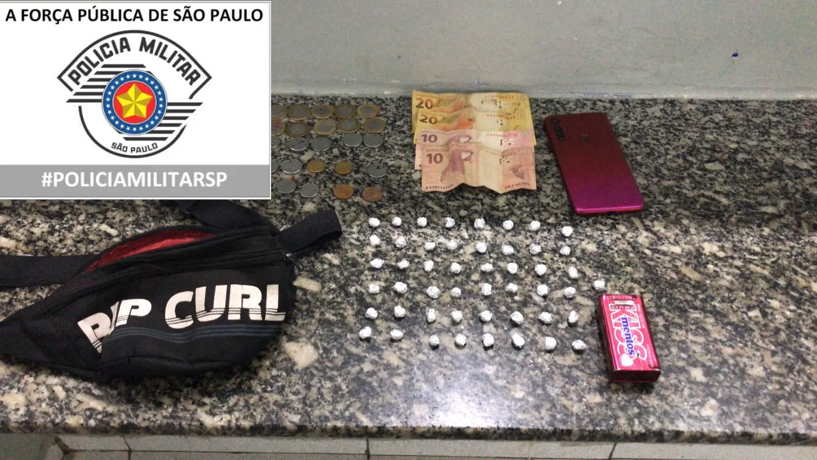 Homem é preso após fugir da polícia com moto furtada da própria tia