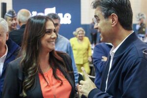 Ex-prefeita do MDB entra na bolsa de apostas para ser vice de Rodrigo Garcia