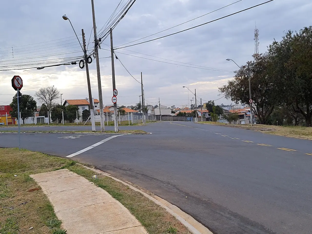 trânsito confuso Limeira