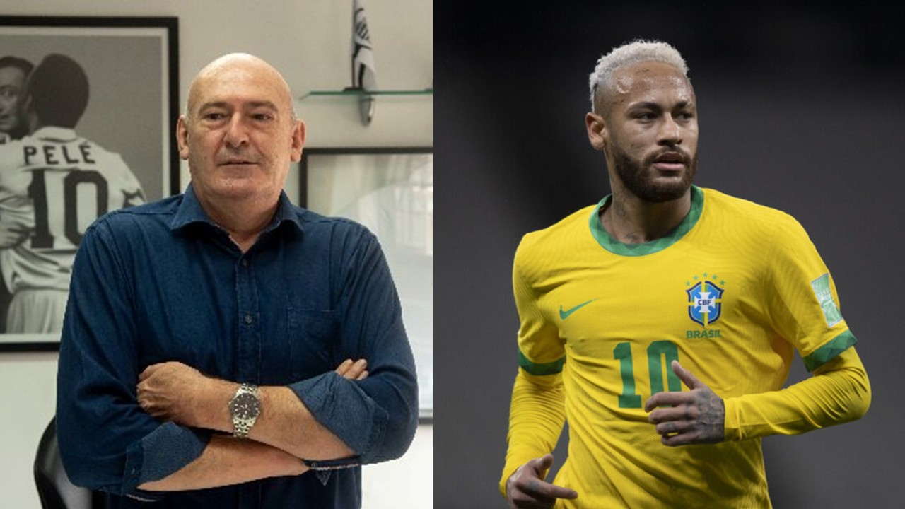 'Difícil, mas o não a gente já tem', diz presidente do Santos sobre Neymar