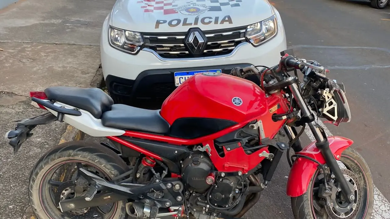 moto roubada Limeira