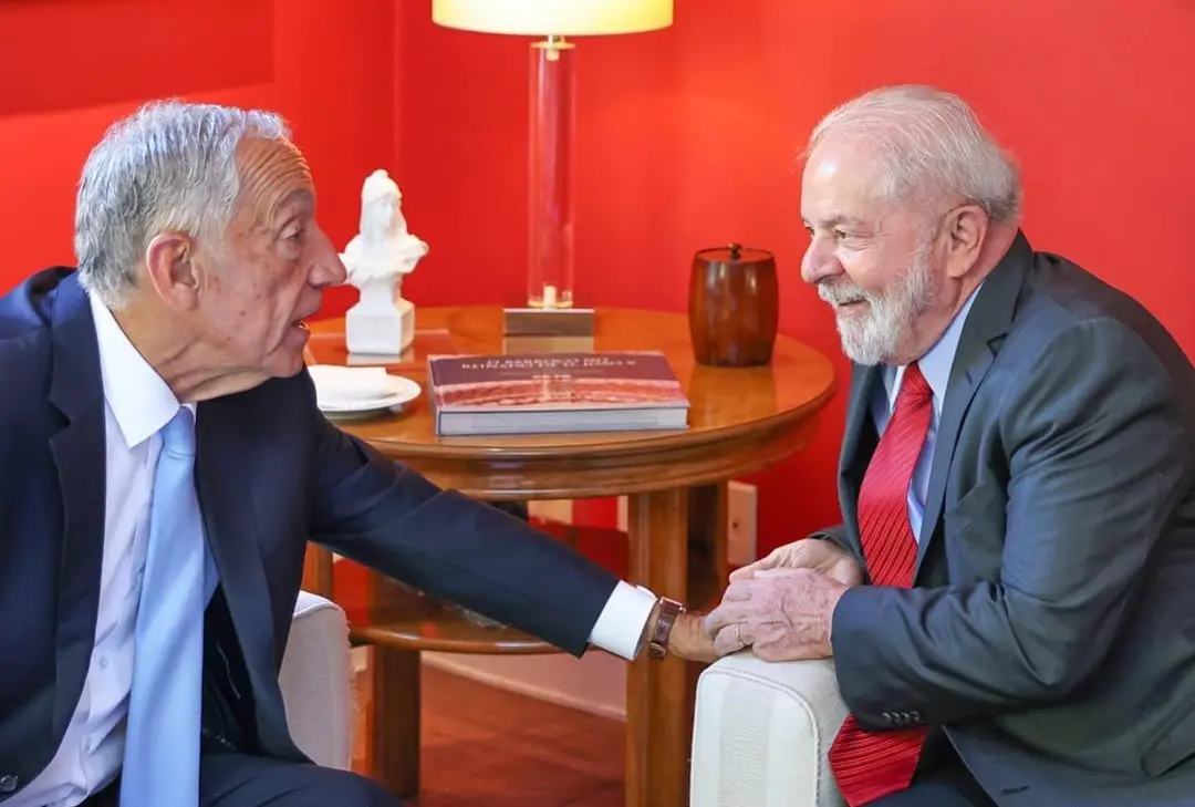 PRESIDENTE DE PORTUGAL ENCONTRA LULA